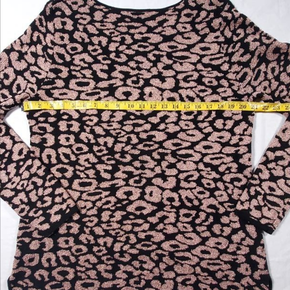 🧑🎄10/10🧑🎄Nina leonard printed sweater size large - Picture 8 of 11